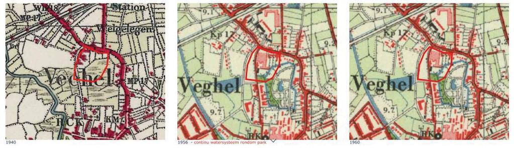 Kenmerkend hierin is de positie van het historische Middegaalsche die in de jaren 60 met de