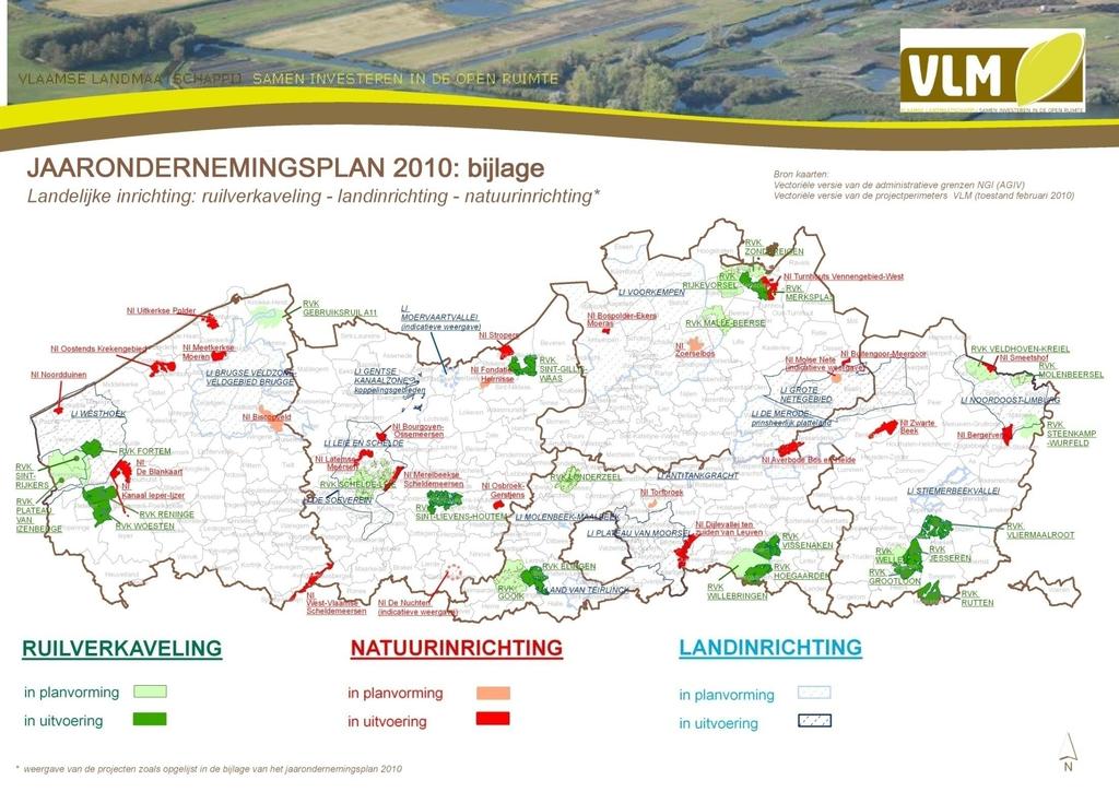 Uitvoeren van geïntegreerde gebiedsgerichte projecten