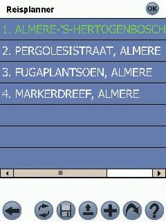 11. Reisplanner Gebruik de Reisplanner om meerdere bestemmingspunten voor uw reis in te stellen. Smart zal uw route berekenen via elk punt in de aangegeven volgorde.