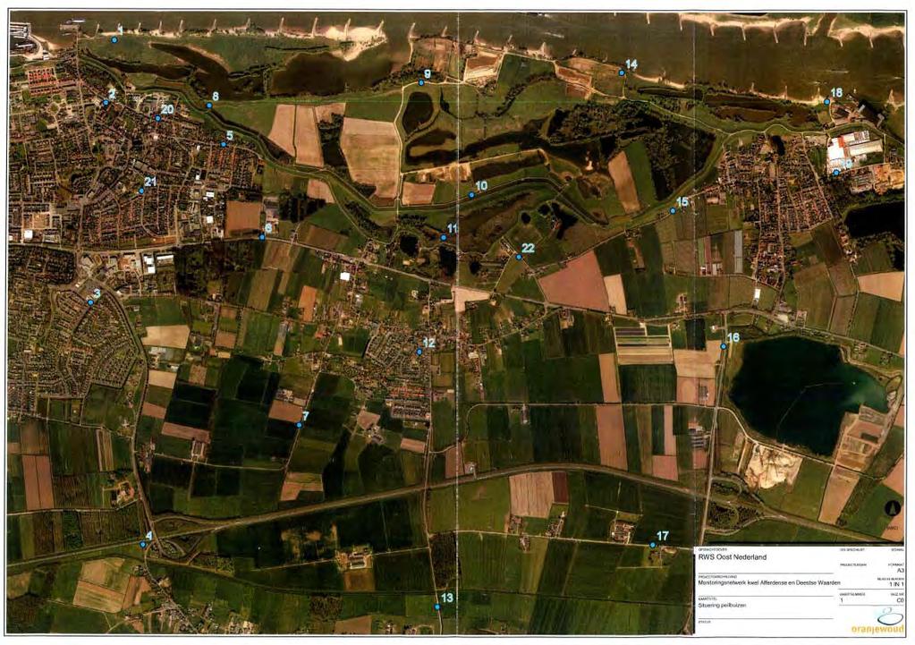 eenheid zandbanenkaart deklaagweerstand in model (dagen) ondoorlatend materiaal dikte 8 9 m 850 ondoorlatend materiaal dikte 9 10 m 950 antropogeen verstoord 50 rivierduin 1 onbekend 500 In 2009 is