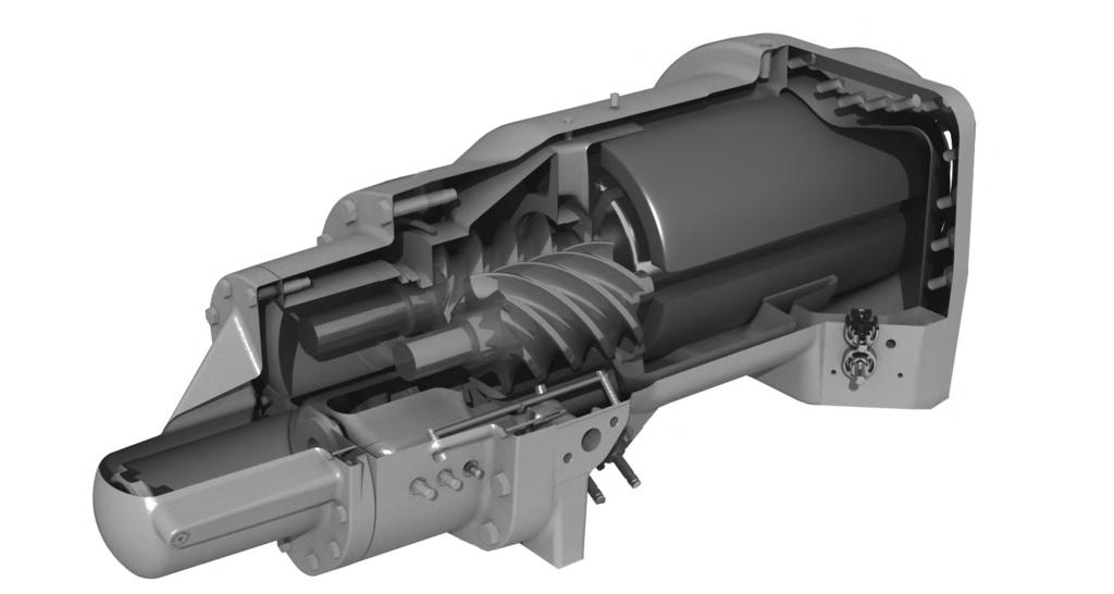 Nieuwe Thunderbolt frequentiegeregelde schroefcompressor De nieuwe generatie inverter-aangedreven schroefcompressoren van Carrier profiteert van Carrier s langdurige ervaring met het ontwikkelen van