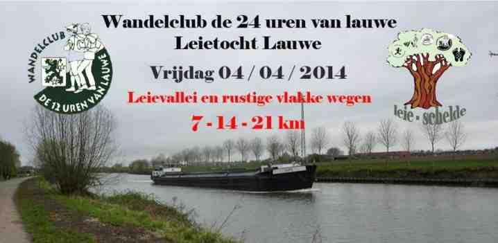 Retouradres: Wandelclub De 12 uren van Lauwe