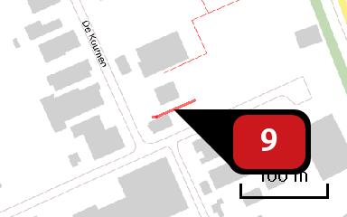 Standaard Zwaar vrachtverkeer 660,0 NOx 18,02 kg/j Naam VW: 04b t/m 21b Locatie (X,Y)