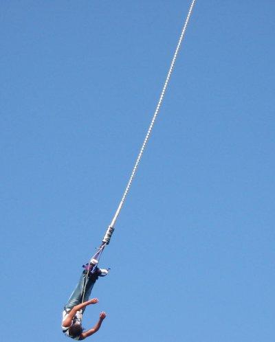 Bungeejump in het echt 2 Wiskunde in