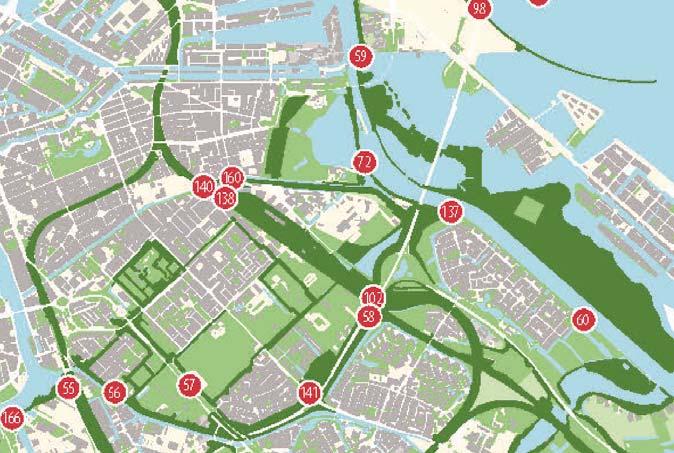 3 Sciencepark en omgeving, zoals weergegeven op de Beleidskaart ecologische