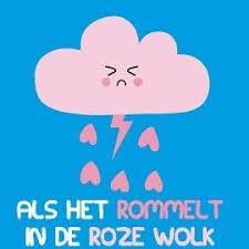 Als het rommelt in de roze wolk