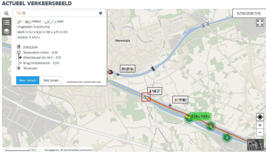 Actueel verkeersbeeld Verrijkt