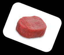 De goedkopere producten vindt u terug met ons budgetlogo RUNDVLEES Tournedos, Filet pur Rumpsteak / ziel - kogel Rosbief /