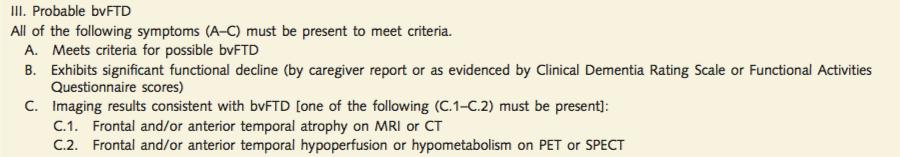 Diagnose: gedragsvariant frontotemporale dementie