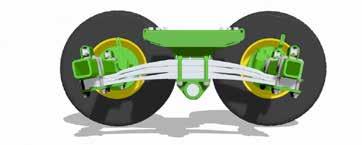 TWEE-/DRIEASSER: BESCHRIJVING VAN EEN KLASSIEKE SCHOMMEL TANDEM JOSKIN ROLL-OVER BOGGIE De dubbelasser met Roll-Over boggie biedt,