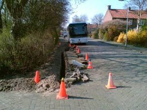 In de gemeente Eemsmond wordt er naar gestreefd om door middel van nauw overleg het onderhoud aan rioleringen en verhardingen op elkaar af te stemmen.