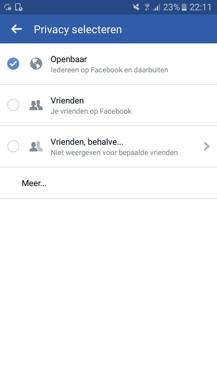 Instructies Facebook-winactie - MOBIELE TELEFOON 5. Deze stap is net zo belangrijk als stap 4.