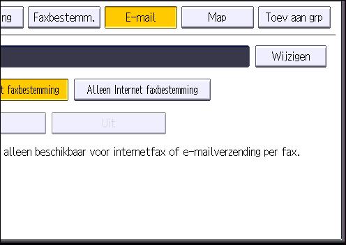 U kunt de volgende toetsen selecteren: [Frequent]: wordt toegevoegd aan de pagina die het