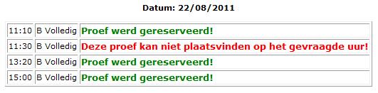 15.2. De proeven kopiëren naar een langere periode op basis van een referentie week - Referentieperiode : week - Referentiedatum : de maandag van de week die je als referentieweek wilt gebruiken o