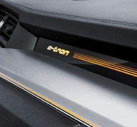 De Audi e-tron is ook volledig connected: van navigatie met de e-tron