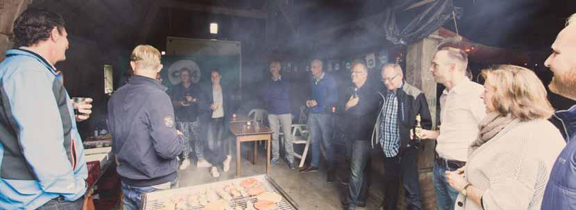 Vanuit de Fractie Met de barbecue bij Marten Hoekstra in Gaast is het politieke seizoen gestart.
