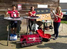 Mirte en Cloë promotie voor onze muziekopleiding in de Ternatse scholen