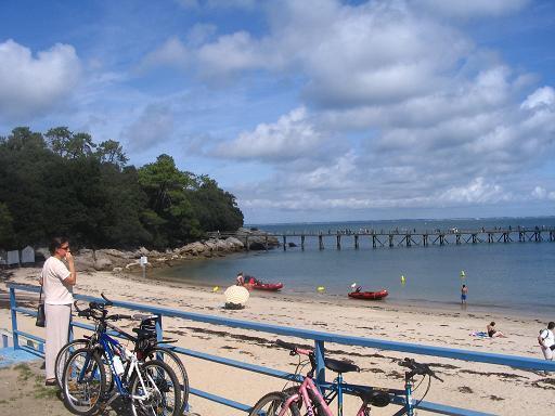 Een foto vorige week genomen van één van onze favoriete plekjes; het strandje Plage des Dames op het eiland Noirmoutier voor onze kust.