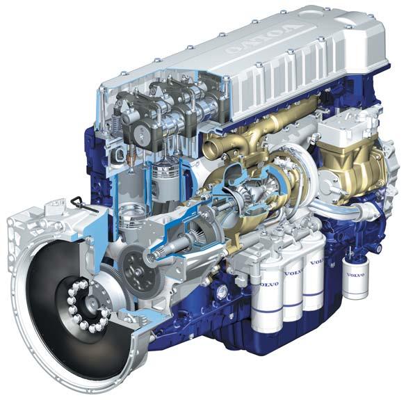 Volvo gebruikt nu voor de D12D motor een nieuw type injector waarbij de solenoïde en het inspuitdeel geïntegreerd zijn.