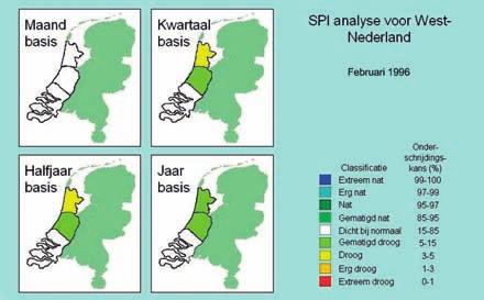 ORK 2-W5 NormeriNg van de belastingsituatie droogte bijlage 4 risico KaarteN op basis van