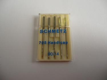 020001174 Machinenaalden Schmetz 90/14, verpakt per 5 stuks.