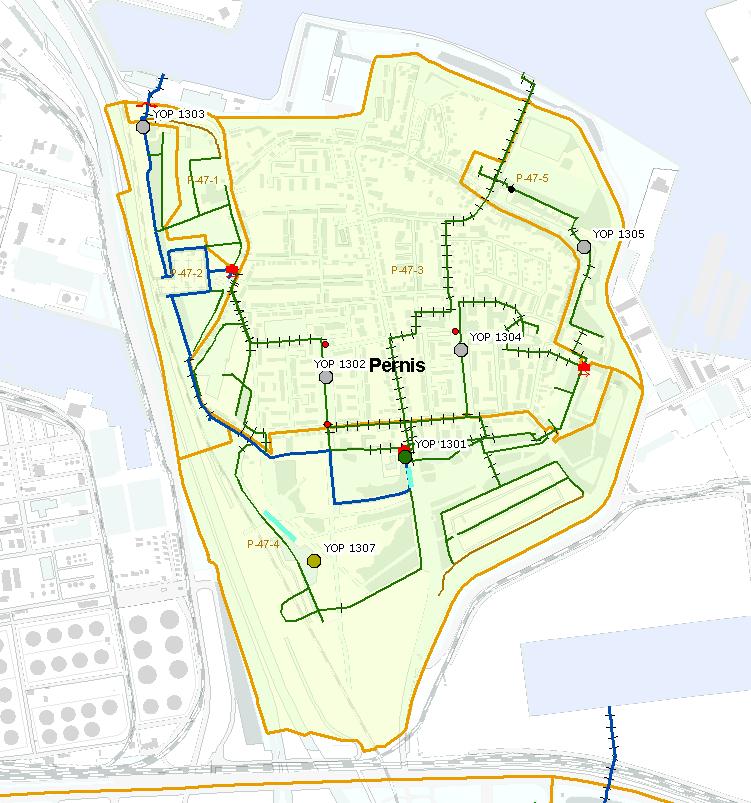 waterkwaliteit bepaald via de STOWA-methodiek, waarbij het oordeel op basis van meerdere parameters wordt gegeven. figuur 8: Locatie waterkwaliteitsmeetpunten 3.4.