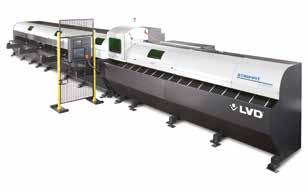 laserbron van 4 of 6 kw plaatafmeting: 12500 x 3000 mm TL 2665-FL & TL 2450-FL Buislasersnijmachines voor het verwerken van grote