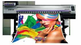 Solvent Printers Mimaki JV150 Serie betaalbare, hoogvolume printer De JV150 printer van Mimaki levert uitstekende prestaties, creativiteit en veelzijdigheid met heldere inkten, zoals het nieuwe