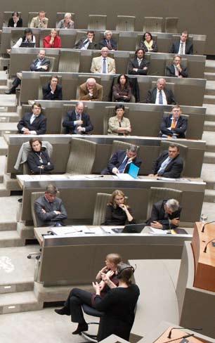 ! In het Vlaams Parlement zitten de 124 volksvertegenwoordigers