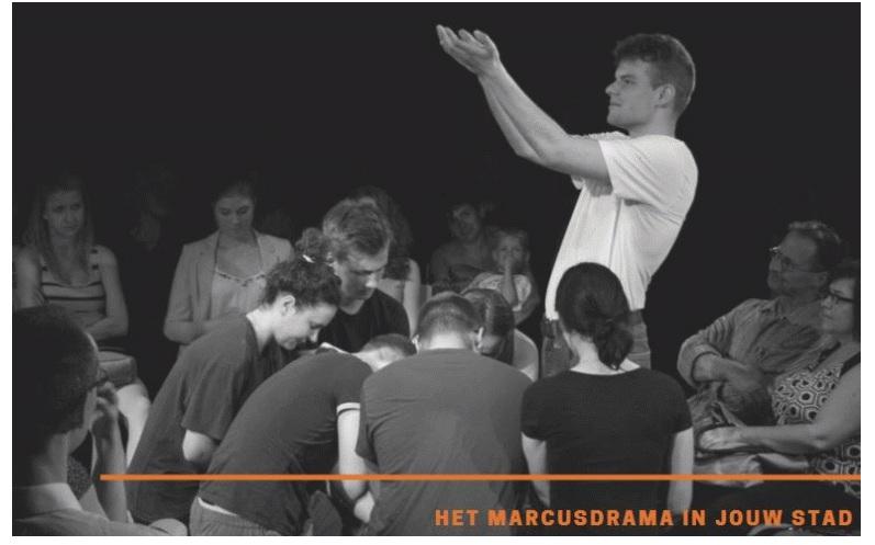 Speel jij mee in het Marcus-drama? Er komt een bijzonder theater-project waar 15 jongeren tussen de 16 en 30 jaar aan mee kunnen doen.