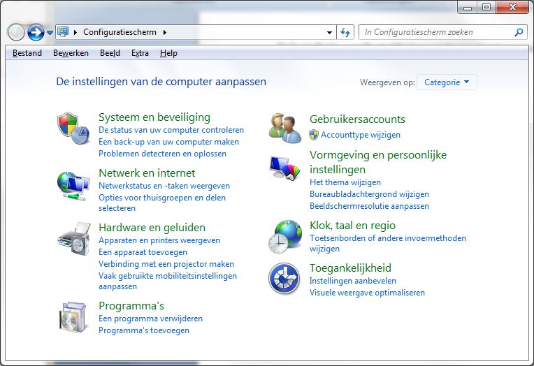 Deïnstallatie van Deïnstallatie van kan op twee manieren worden gestart: via het Configuratiescherm of via Setup.exe. Wanneer wordt gedeïnstalleerd wordt de database niet verwijderd.