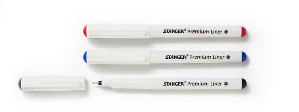 SCHRIJFWAREN ROLLER BALL PEN Roller ball pen met 0,5mm punt voor soepel schrijven. In 3 kleuren leverbaar.