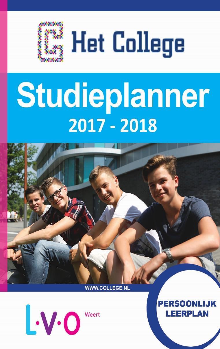 Studieplanner leren leren - Studieplanner voor alle leerlingen van het 1 e leerjaar Atheneum en Gymnasium - Deze