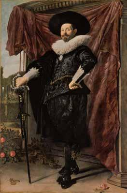 Willem van Heythuysen c.40 jaar 205 cm 135 cm F. Hals (c.1625) 5 Groots Het schilderij is 2 meter hoog.
