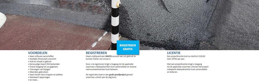 figuur 2: registratiescherm Alle gegevens dienen ingevuld te worden, waarna u een wachtwoord moet invoeren. Aan het wachtwoord zijn verder geen eisen gesteld.