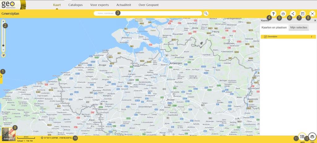 Stedenbouwkundige voorschriften van het Gewestplan Voor stedenbouwkundige voorschriften van het gewestplan, ga hiervoor naar http://download.agiv.be.