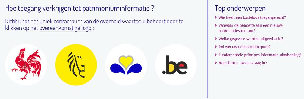 1. Inleiding Hebt u toegang tot patrimoniuminformatie nodig?