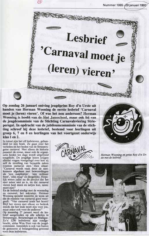 33 waard, de optochten, de carnavalsprinsen, de Raad van Elf, de zittingen, het