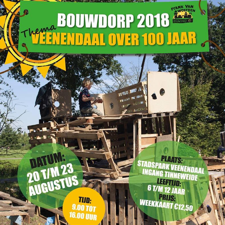 Het startte prima met de 2e plek binnen de serie van de estafette. Bouwdorp 2018 Maandag 20 augustus zullen de poorten van Frank van Woerden Bouwdorp worden geopend.