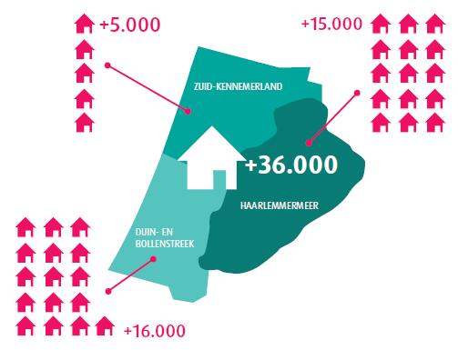 BIJLAGE 5 Onderwerp: Woningbouwplannen Datum: 18 april 2018 De woningbouwopgaven in de regio vinden hun oorsprong in de afspraken in het kader van de Gebiedsuitwerking Haarlemmermeer- Bollenstreek,