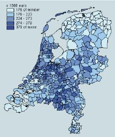 In 2005 zijn in de provincie Zuid-Holland de meeste nieuwe woningen gereedgekomen, bijna 16 duizend. Naast Zuid-Holland zijn ook in Noord-Holland meer dan 10 duizend nieuwe woningen opgeleverd.