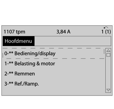 De frequentieregelaar wordt aangesloten op een net van 3x380V en heeft een maximale output van 4,0kW.