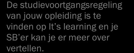 Tijdens jouw studie heb je recht op een of meerdere studievoortgangsgesprekken, een studieadvies is daar geregeld