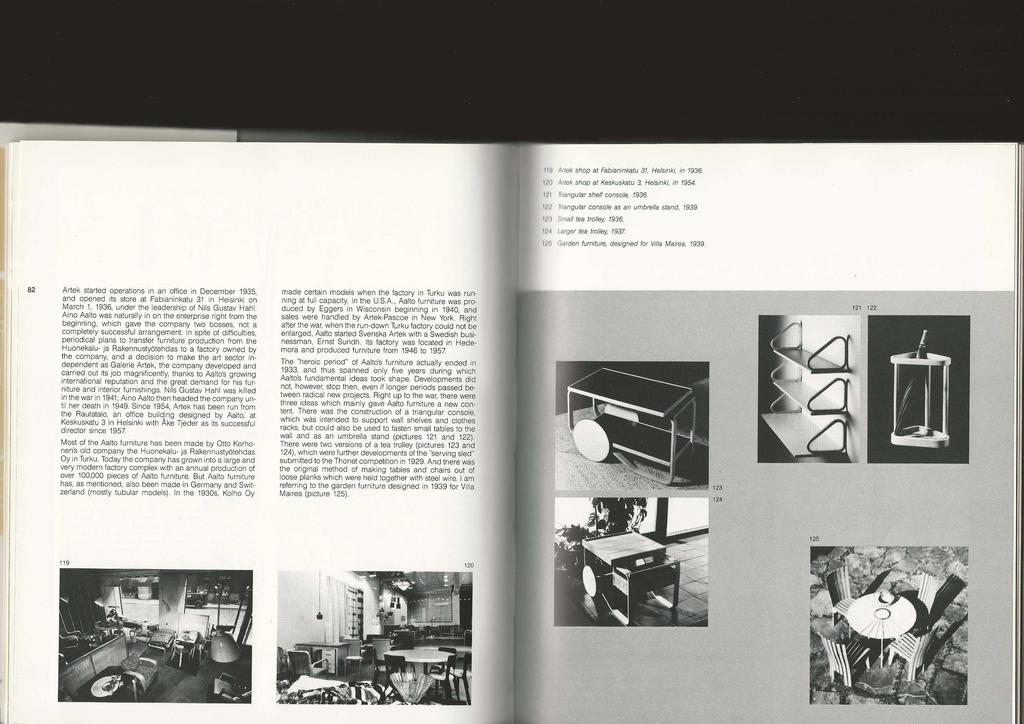 Bron: Alvar Aalto Furniture 1984 In het museum Boijmans van Beuningen is tot half september