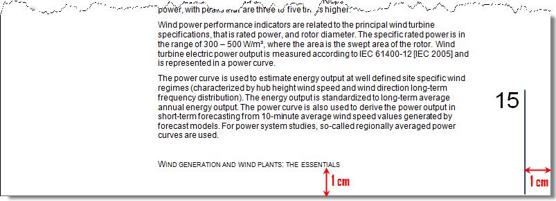 Op 1 cm van de bovenrand en de linkerrand van de illustratie komt de titel: Powering Europe: wind energy and the electricity grid Lettertype van de titel: Arial 32 pt, vet, witte