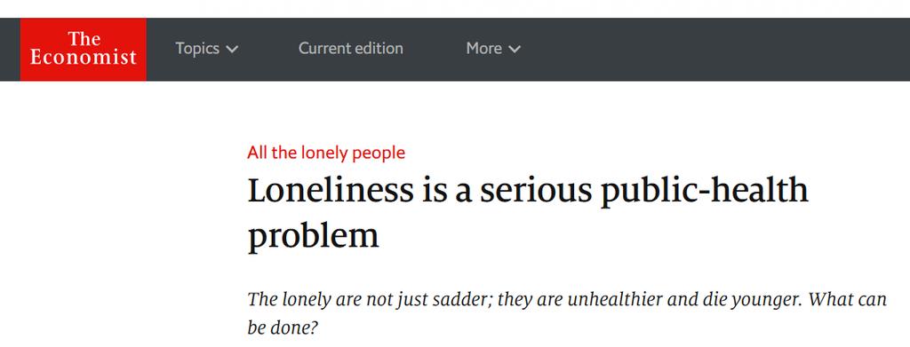 Eenzaamheid en ziekte lijken elkaar te versterken. Mensen die eenzaam zijn, worden slechte zelfmanagers.