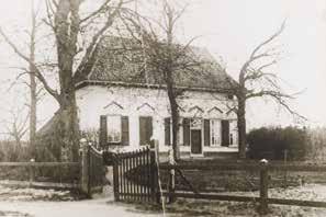 Boerderij De Brake, die in 1929 is afgebrand. Mogelijk is het voorhuis hetzelfde huis als op de kaart uit 1644. (J.W. van Petersen en J.