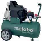 Compressoren Basic Robuust, krachtig, betrouwbaar: de compressoren van Metabo.