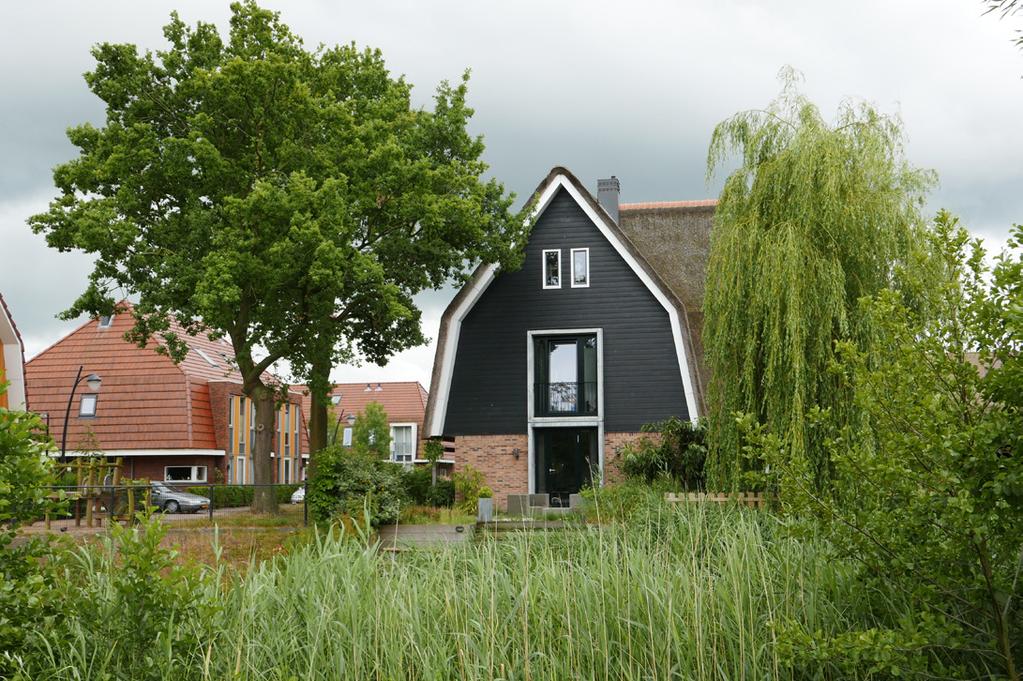 Voor de gehele wijk geldt een beperkte sortering van bakstenen.