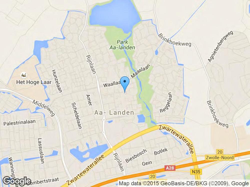 Locatie Adres gegevens Adres Rietkreek 6 Postcode /